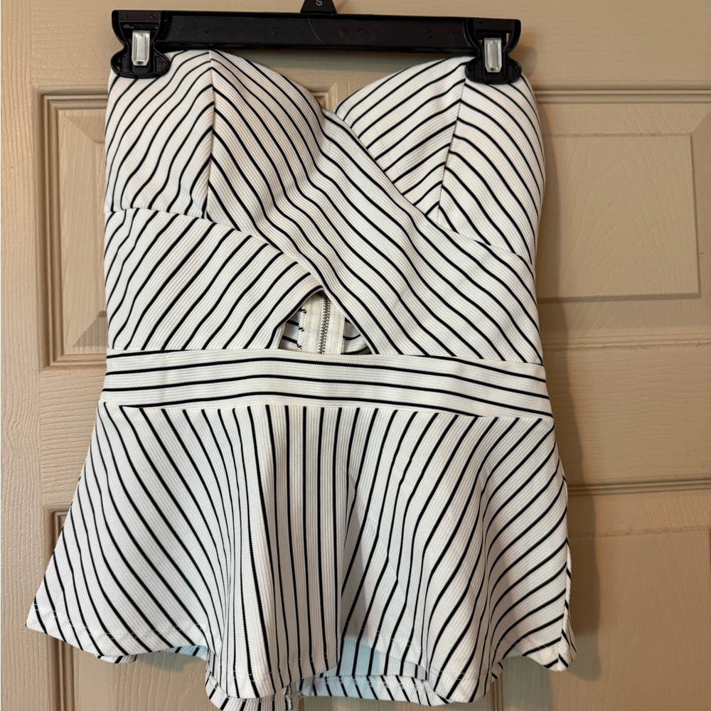 Charlotte Russe Striped Top